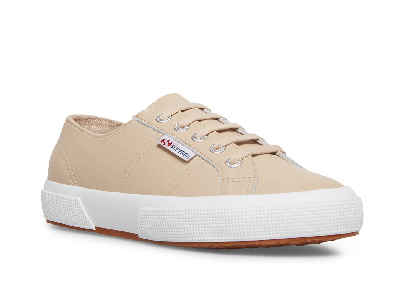 Tenis Feminino Bege - Superga 2750 Naplngcotu Couro - WEGNF-1503